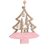 Wooden Christmas Ornaments, Festive Decoration Painted, Festive Home Decorations, for Front Door Office Wreath Staircase Window Sill Coat Garden Backyard Living Room