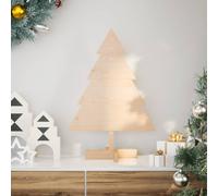 Wooden Christmas Tree for Decoration Assemble Christmas Tree Solid Wood vidaXL