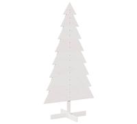 Wooden Christmas Tree for Decoration Assemble Xmas Tree Solid Wood Pine vidaXL