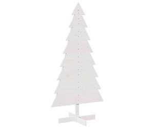 Wooden Christmas Tree for Decoration Assemble Xmas Tree Solid Wood Pine vidaXL