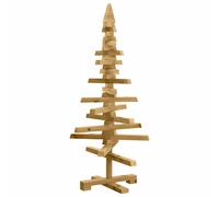 Wooden Christmas Tree KOTKA Solid Pine Wood Decorative Tree Home Decor vidaXL