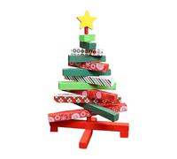 Wooden Christmas Tree - small Wooden Tabletop Christmas Tree | Christmas Tree Set Festival eventXmas Tree | Tabletop Centerpieces for Holiday Home Decor