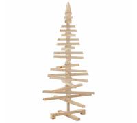 Wooden Christmas Trees Xmas Tree for Decoration 3 pcs Solid Wood Pine vidaXL
