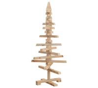 Wooden Christmas Trees Xmas Tree for Decoration 3 pcs Solid Wood Pine vidaXL