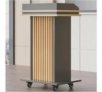 Wooden Church Pulpit Podium Desk - Professional Lectern for Meetings Schools Churches & Auditoriums - Conference Debate Stand for Presentations