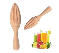 Wooden Citrus Juicer - Handheld Manual Lemon/Orange Reamer | Portable Fruit Squeezer Tool for Home, Cafe and Bar,Kitchen Utensils, Bartender Accessories