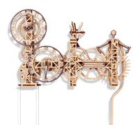 WOODEN.CITY 3D Puzzle Model Kits for Adults - Vintage DIY Wall Clock with Pendulum - Challenging Puzzles for Adults - Classic Home Decor (Steampunk Wall Clock)