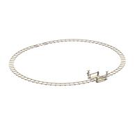WOODEN CITY® Rails with crossing - Round railway with crossing, model kit