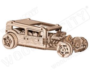 Wooden City WR339 Vehicles Series - Classic American Car "Hot Rod"