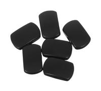 Wooden Classical Guitar Tuning Peg Buttons Square Handle 6pcs Black