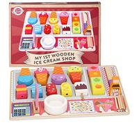 Padgett Bros My 1st Wooden Ice Cream Shop, 65859, Large, Red
