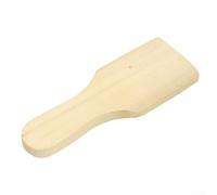 Wooden Clay Paddle Pottery Tool, Wood Curved for Shaping Teapot Body and Nozzle, Handmade Ceramic Making Hammer with Smooth Non-S
