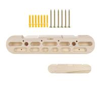 Wooden Climbing Fingerboard - Door or Wall Mounted Board Pull-Up Bar | Rock Climbing Training Grip, Home Gym Climb Handle Frame for Finger Strength & Endurance