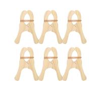 Wooden Clips - Wooden Heavy Duty Natural Home Supplies - Large Laundry Clips | for Tent Beach Towel Laundry Shower Home Bathroom Crafts Classroom Display Fabric Christmas Drying