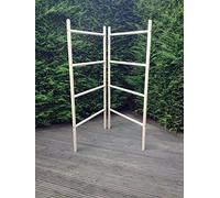 Wooden clothes airer - 2 panel