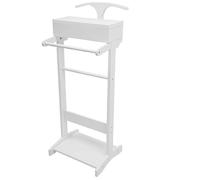 Wooden Clothes Rack - Modern Freestanding Suit Valet Stand for nized Entryway and Bedroom, Stylish Garment nizer with Space-Saving Design