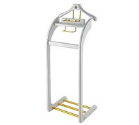 Wooden Clothes Stand - Versatile Valet Rack for Clothing Organization in Hotels, Dorms, and Offices - Stylish and Space-Saving Design