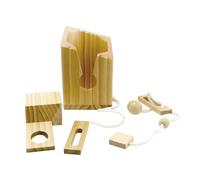 Wooden Club Puzzle Wine Bottle Puzzle Toy For Adult Various Parties Gatherings And Office Relaxation Accessories Adult