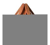 Wooden Coaster Tree - Natural Kitchen Coasters, Foldable Hot Dish Mats | 4 Coasters and 1 Standard Heat Resistant Tree-Shaped Pot Plate Mat for Kitchen Tableware Protection