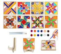 Wooden Coasters for Crafts | for Painting and Creating Homemade | Smooth Coasters for Crafts | for DIY Christmas Adults Desk Office Home Classroom Coffee Table