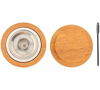 Wooden Cocktail Smoker Lid Kit, Old Fashioned Drink Smoker Infuser Kit, for Infuse Cocktail, Whiskey and BBQ