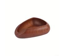 Wooden Coffee Bean Tray with Measurement Marks for Precise Weighing - Natural Wood Portioning Tool for Baristas 10x8cm