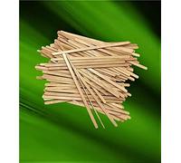 Wooden Coffee Stirrers, Eco-Friendly, Completely Biodegradable, Coffee Stirrers for Hot & Cold Beverages as Coffee & Tea Alternative to Plastic Stirrer (1000, 5.5 Inches Round End)