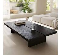 Wooden Coffee Table Low Sofa Table Center Table for Living Room Modern Accent Furniture Bedroom & Office Use Stylish 120x60x40cm Design