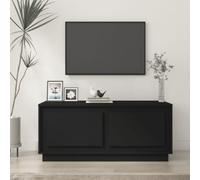 Vidaxl Coffee Table Black 102X50X44 Cm Engineered Wood