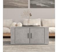 Wooden Coffee Table with 2 Lower Storage Drawers Modern Living Room Furniture Uk