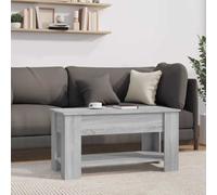 vidaXL Coffee Table Grey Sonoma 101x49x52 cm Engineered Wood