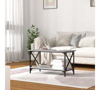 (grey sonoma, 80 x 45 x 45 cm) vidaXL Coffee Table Engineered Wood and Iron Accent Table Multi Colours/Sizes