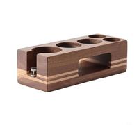 Wooden Coffee Tamper Station, 51MM 54MM 58MM Wooden Base Coffee Tamper Holder, Espresso Tamper Station Portafilter Mat Stand Filter Stand Coffee Maker Tools(B 58)