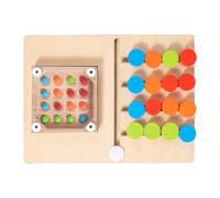 Wooden Color Matching Puzzle | Brain Teasers Board - Kids Puzzle Game,for Toddler Student Nursery Kindergarten Home Travel Birthday Children's Day Christmas