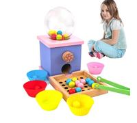 Wooden Color Sorting Toy | Cognitive Funny Educational Safe Toys,Color Sorting Stacking Counting Game - for Kids Girls Friends Family Christmas Children's Day Birthday Home Indoor