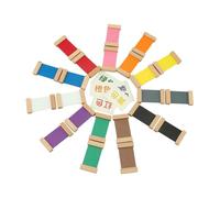 ＡＷＨＡＯ Wooden Color Toys 11 Colors Rainbow Game to Distinguish Colors Educational Sorting
