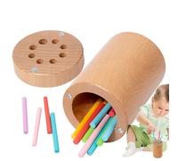 Wooden colours organize colours using the easy to remember sorting sticks that adapt to the sorting of smooth and robust colours provide a matching game time