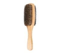 Wooden Comb - Double-Sided Design offering soft and hard bristles,Essential Smoothing Tool for All Hair Types, Perfect for Daily Use (1pc)