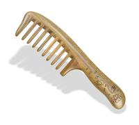Wooden Comb Large Carved Wide Teeth Wooden Comb Home Daily Use Straight Curly Hair Men And Women Hair Comb(1)