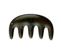 Wooden Comb Sandalwood Whole Wood Five Teeth Meridian Comb Massage Scalp for Women Men(3)