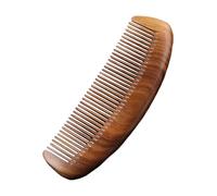 Wooden Comb - Walnut Wood Comb | Ergonomic Comb for Curly Hair with Handle | Anti-Static Wooden Comb for Styling | Scalp Massager Saint's Detangling Comb