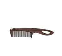 Wooden Comb with Long Comb Handle Fine Tooth Handmade 100% Natural Wood Hair Combs - Anti-Static Wooden Comb for Women,Men Hair Comb