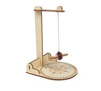 Wooden Compass Science Kits for Kids, DIY Handcrafted Compass Stand Model for Science Experiments, STEM Educational Toy Project for Boys and Girls Classroom Learning Activities