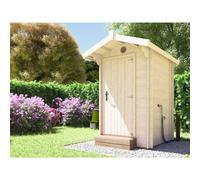 Wooden Composting Eco Toilet Luxury Glamping Rural Fertiliser Compost