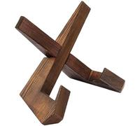 Wooden Cookbook Stand for Kitchen Rustic Recipe Holder Countertop Book Support Stylish Kitchen Decor Ideal for Cooking Enthusiasts Perfect Gift for Chefs