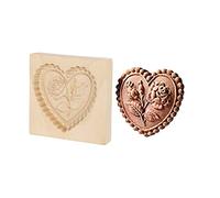 Wooden Cookie Cutters for Baking - Assorted Animal, Christmas, Windmill & Floral Designs - Food-Grade Wood, Safe, Reusable & Durable - Perfect for Family Baking, Kids Craft (L)