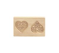 Wooden Cookie Cutters for Baking - Assorted Animal, Christmas, Windmill & Floral Designs - Food-Grade Wood, Safe, Reusable & Durable - Perfect for Family Baking, Kids Craft (U)