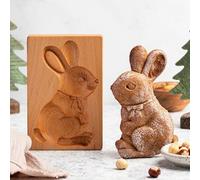 Wooden Cookie Molds, 3D Pumpkin Cookie Cutter Sandwich Biscuit Baking Molds, Embossing Craft Decorating Baking Tools for Halloween, Thanksgiving, Christmas Cutter (Brown E,1PC)