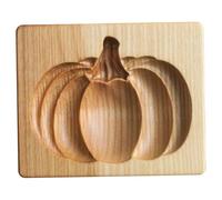 Wooden Cookie Molds, 3D Pumpkin Cookie Cutter Sandwich Biscuit Baking Molds, Embossing Craft Decorating Baking Tools for Halloween, Thanksgiving, Christmas