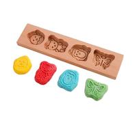 Wooden Cookie Molds for Baking | Cartoon Pastry Mould | Cookie Stamps Cute for Home Bakers Professional Chefs Event Caterers Food Bloggers Pastry Chocolate Cakes Shop Owners